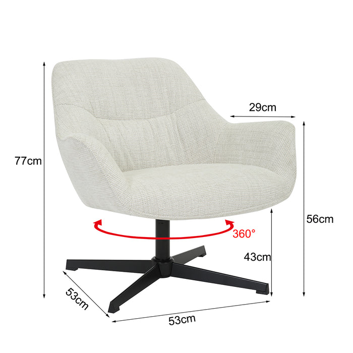 Fauteuil Daphne | Beige
