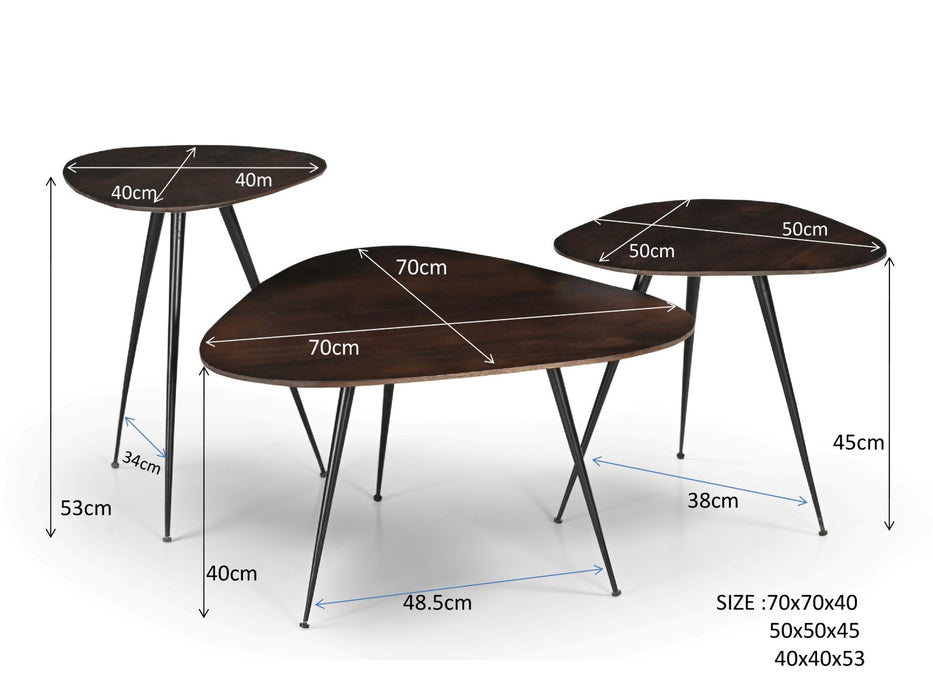Salontafelset Loua | Bruin
