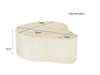 Salontafel Organic Sandy | Beige 85cm