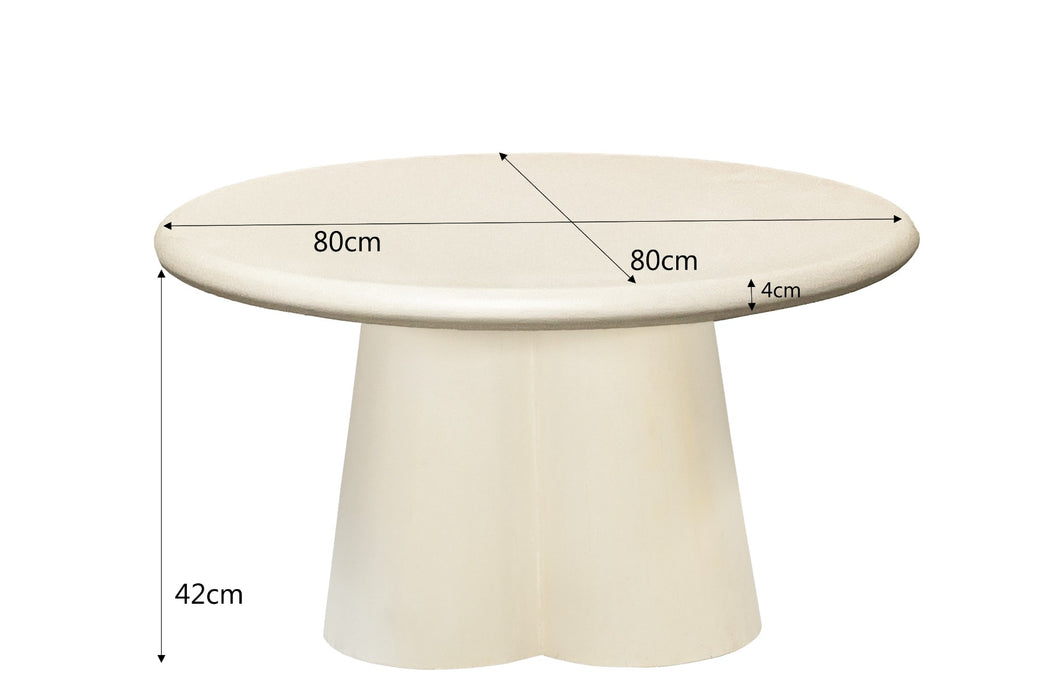 Salontafel Clubs Sandy | Beige 80cm
