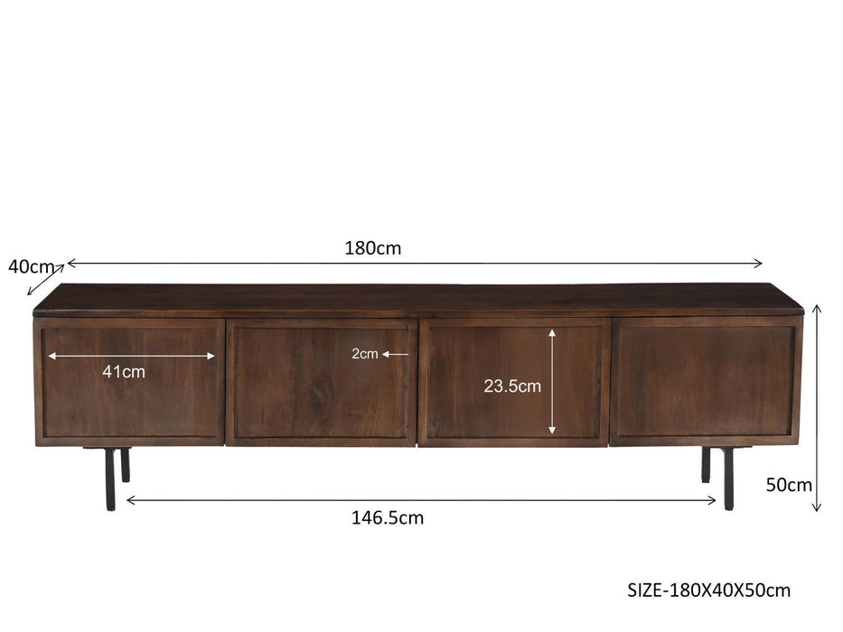 TV-Meubel Elan | Bruin