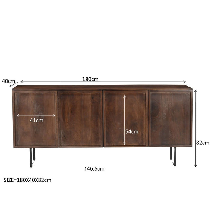 Dressoir Elan | Brown 180cm