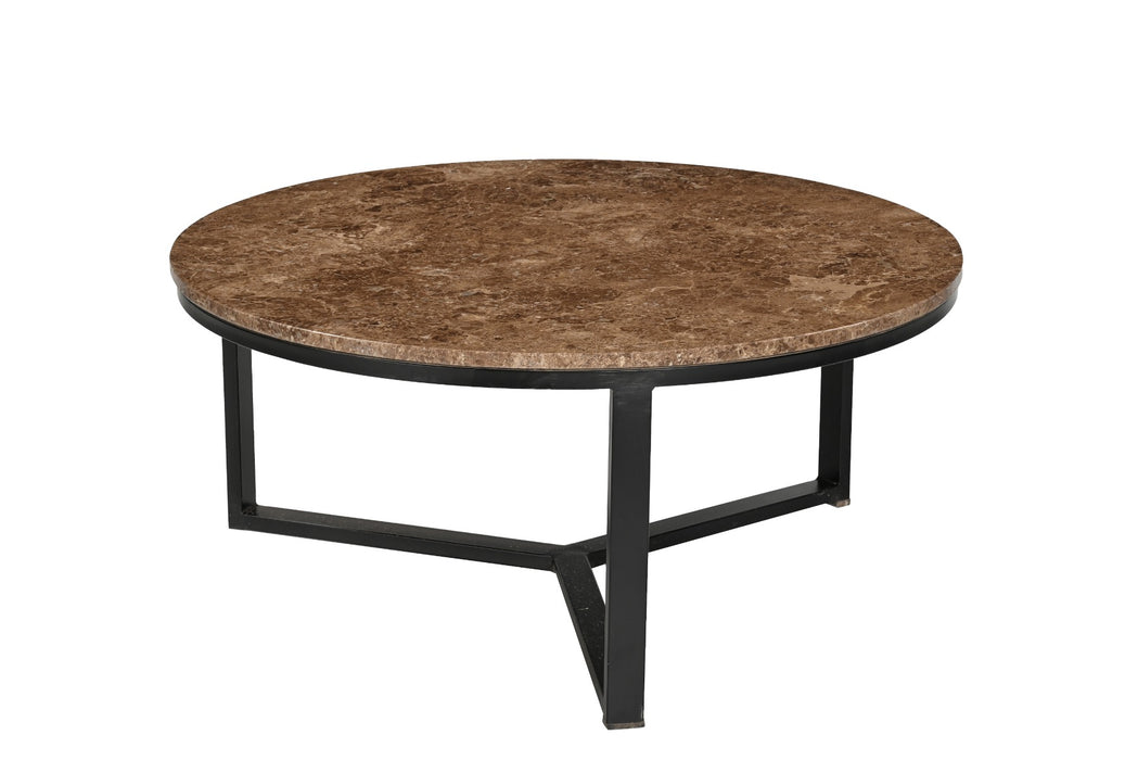 Salontafel Senna Emperador | Bruin 80cm
