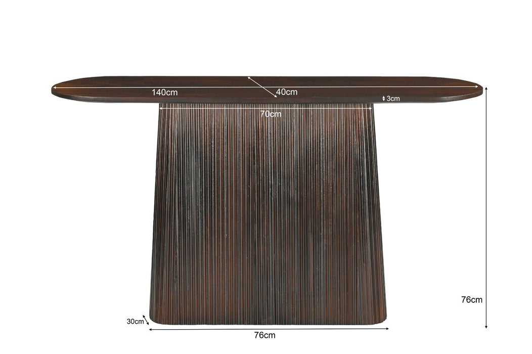 Hal/-kaptafel Salvator | Walnut 140cm