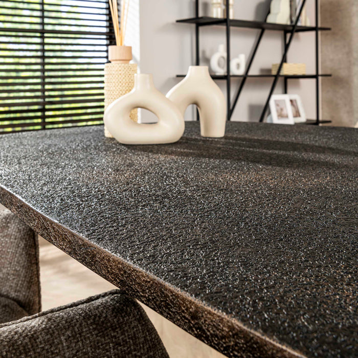 Eettafel Metallic - 215cm | Deens Ovaal