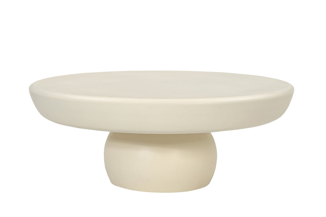 Salontafel Dune Sandy | Crème wit 80cm