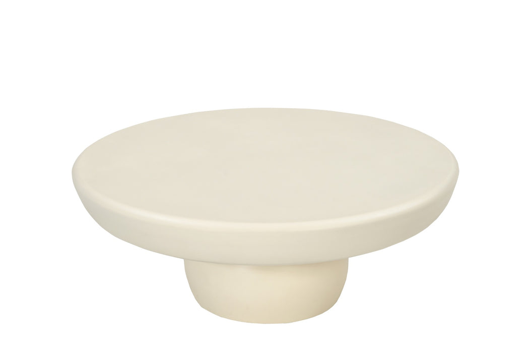 Salontafel Dune Sandy | Crème wit 80cm