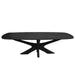 Eettafel Montreaux | Zwart 220cm