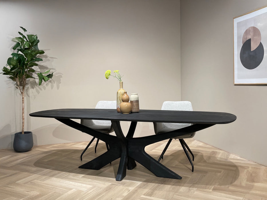 Eetkamertafel Montreaux | Zwart 250cm