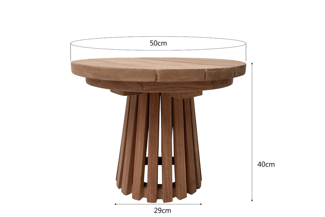 Tuintafel Cindo | Bruin 50cm