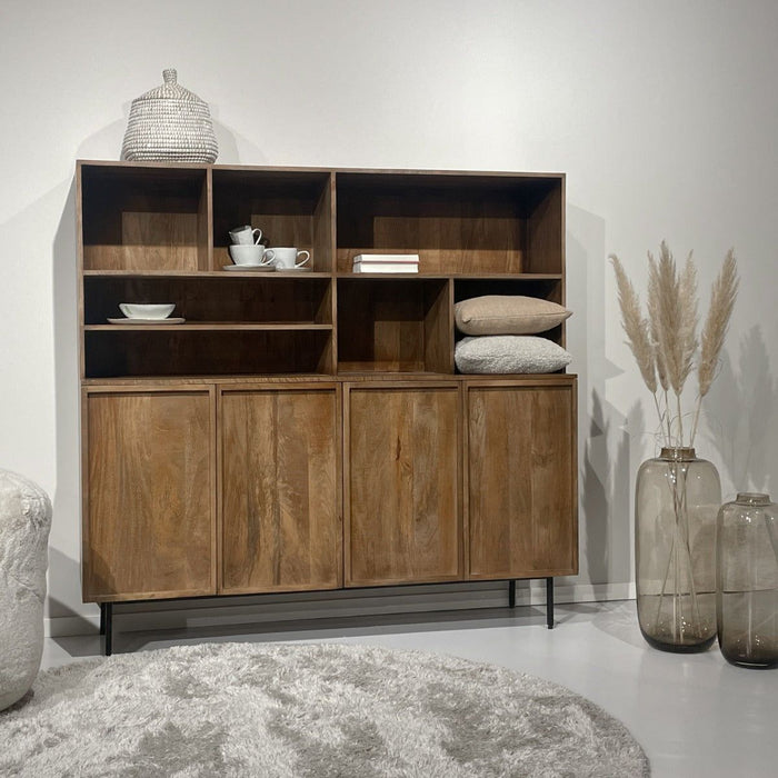Wandkast Elan | Lichtbruin 180cm