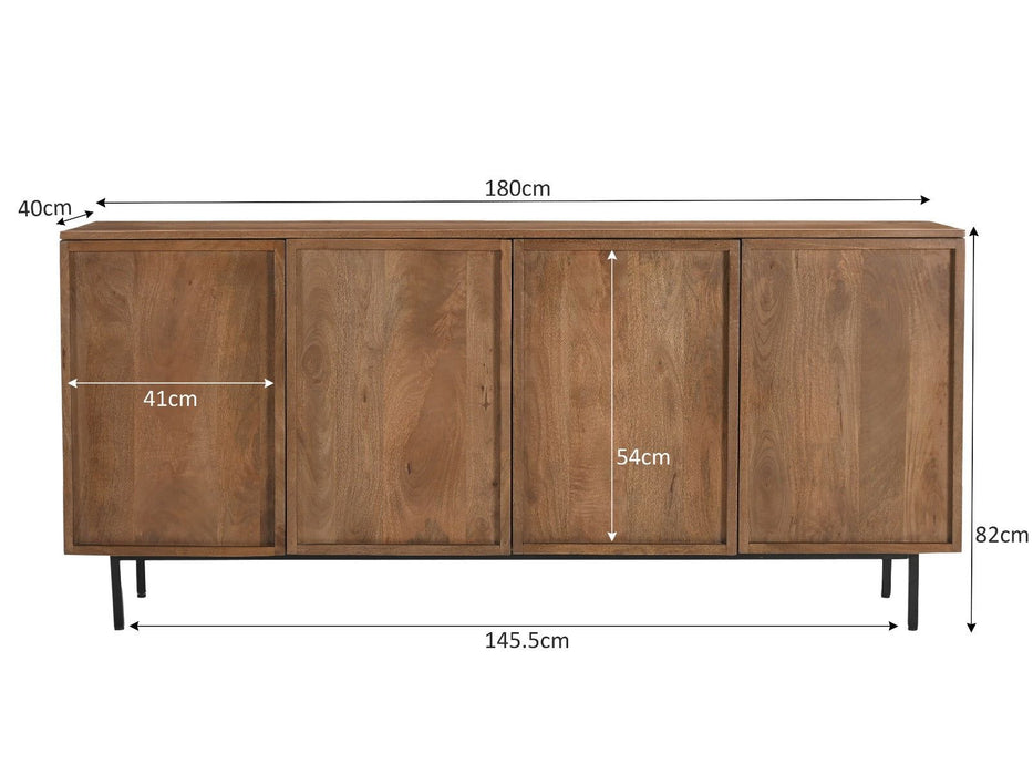 Dressoir Elan | Brown 180cm