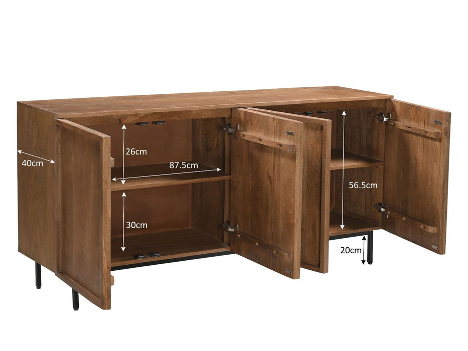 Dressoir Elan | Brown 180cm