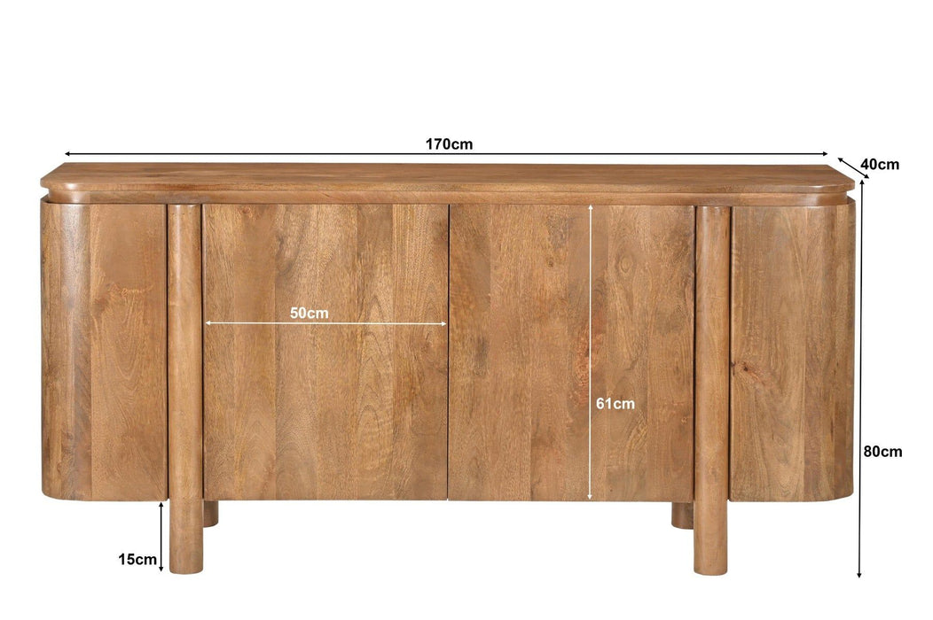 Dressoir Salano | Lichtbruin 170cm