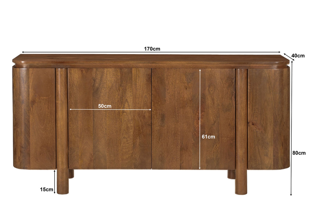 Dressoir Salano | Lichtbruin 170cm
