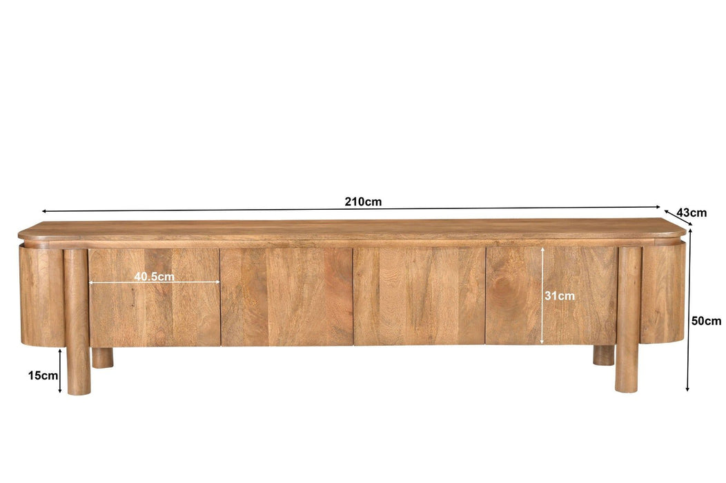 TV-Meubel Salano | Lichtbruin 210cm