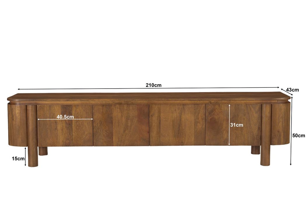 TV-Meubel Salano | Lichtbruin 210cm