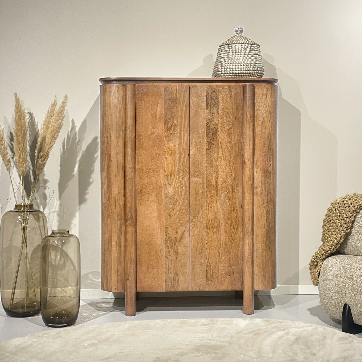 Wandkast Salano | Naturel hout