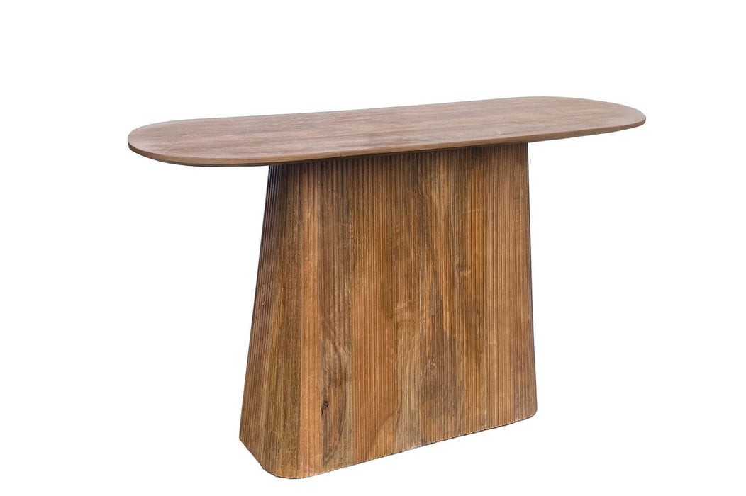 Hal/-kaptafel Salvator | Lichtbruin 140cm
