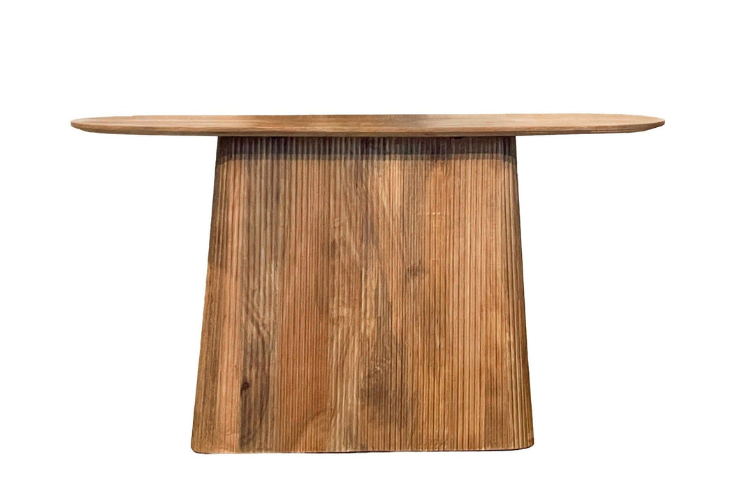 Hal/-kaptafel Salvator | Lichtbruin 140cm
