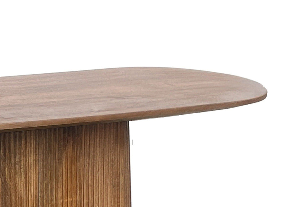 Hal/-kaptafel Salvator | Lichtbruin 140cm