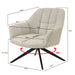 Fauteuil Tom Sand | Beige