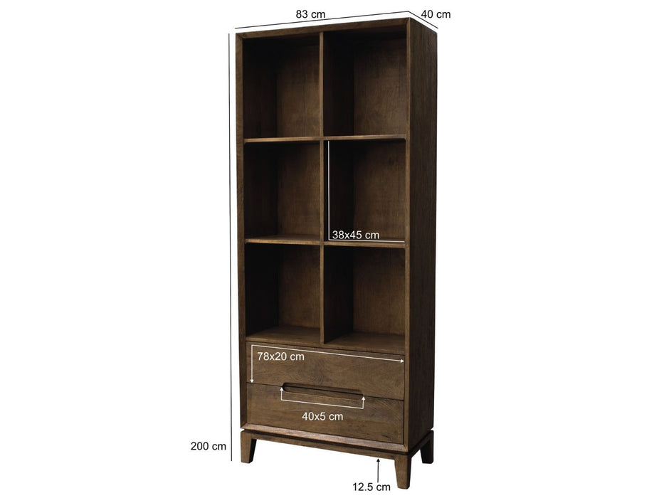 Wandkast Cortez | Bruin 83cm