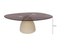 Salontafel Mylon | Crème wit 110cm