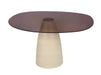Eetkamertafel Mylon | Crème wit 140cm