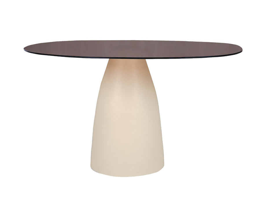 Eetkamertafel Mylon | Crème wit 140cm