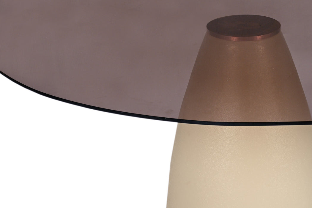 Eetkamertafel Mylon | Crème wit 140cm
