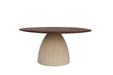 Salontafel Marron | Crème wit 86cm