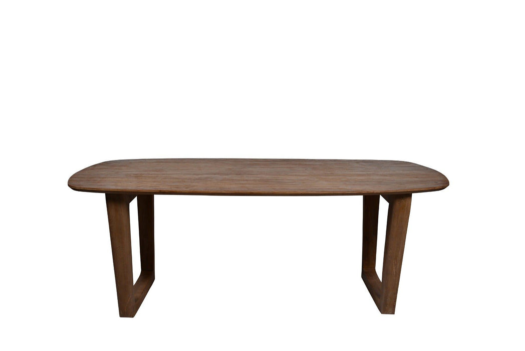 Eettafel Cortez Bruin - 200cm | Ovaal