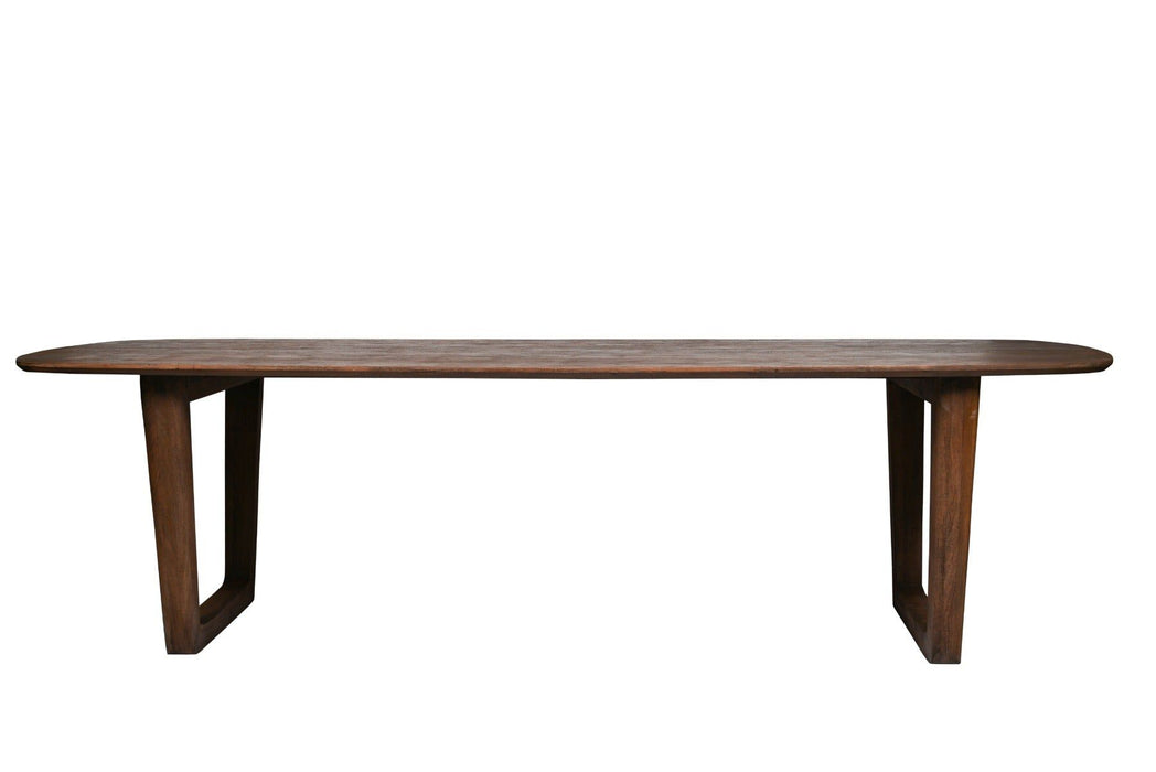 Eettafel Cortez Bruin - 270cm | Ovaal