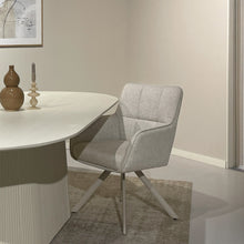 Eetkamerstoel Tori Sand - Beige | Poot Naturel