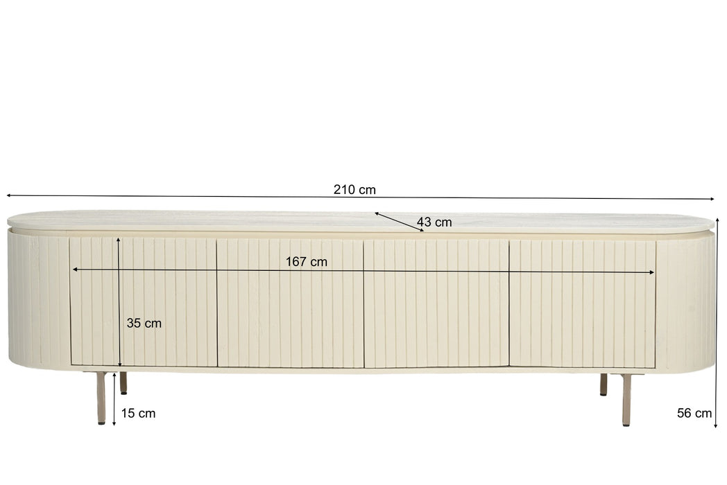 TV Meubel Patou | Beige 210cm