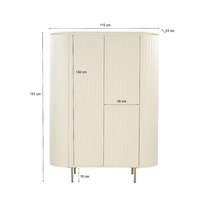 Kabinet Patou | Beige 150cm