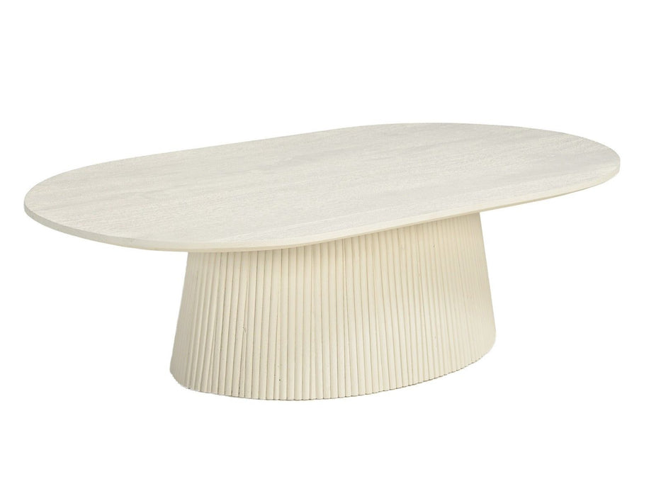 Salontafel Patrice | Crème wit 120cm