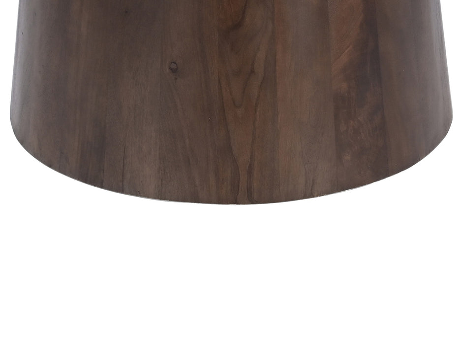 Eettafel Bottecino Round | Crème wit 130cm
