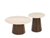 Salontafel Bottecino | Crème wit 75cm