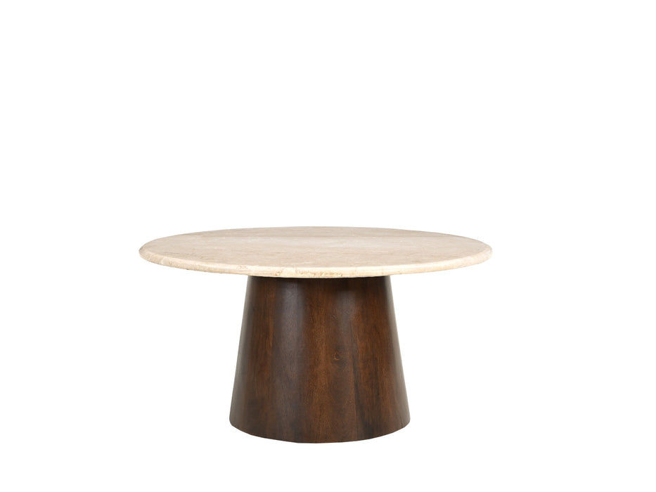 Salontafel Bottecino | Crème wit 75cm