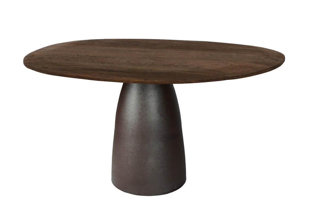 Eetkamertafel Marron Espresso | Bruin 140cm