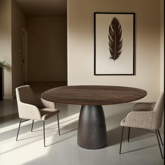 Eetkamertafel Marron Espresso | Bruin 140cm