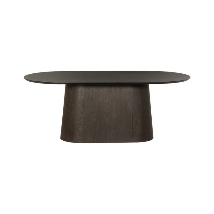 Eettafel Novero Espresso - 200cm | Ovaal