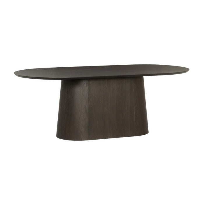 Eettafel Novero Espresso - 200cm | Ovaal