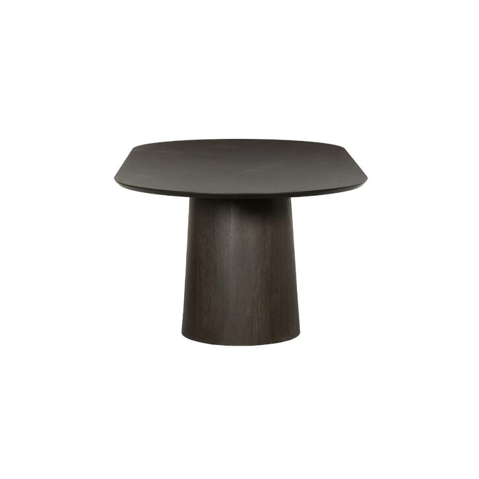 Eettafel Novero Espresso - 200cm | Ovaal