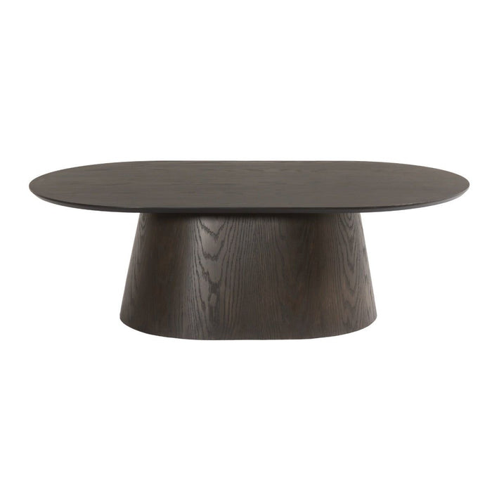 Salontafel Novero | Espresso Ovaal 120cm