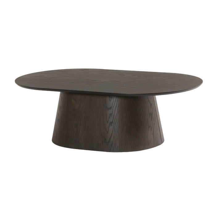Salontafel Novero | Espresso Ovaal 120cm
