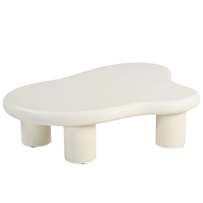 Salontafel Feline Sandy | Crème wit