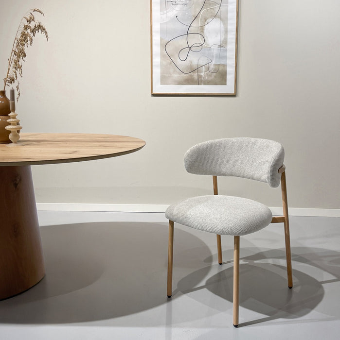 Eetkamerstoel Micah Hush Oak | Beige